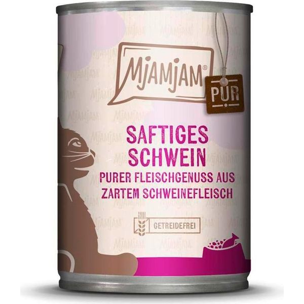 Mjamjam 400Gx6 Puro Godimento Di Carne - Succosa Carne Di Puro Suino-image