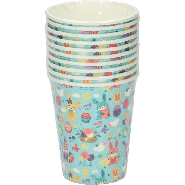 Wins Holland Bicchiere Di Carta Pasqua, 10 Pezzi.-image
