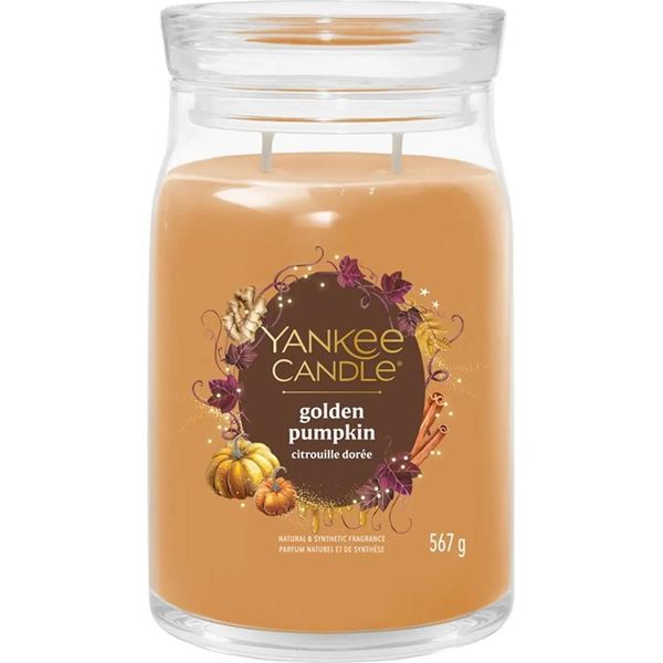 Candela Yankee Candle Golden Pumpkin 368 G-image