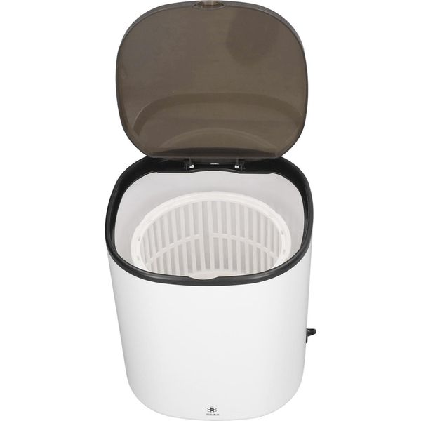 Mini Lavatrice Portatile 4.5L Piccola Lavatrice A Turbina Con Cestello Di Scarico Spin Per Appartamento Da Viaggio Rv Bianco-image