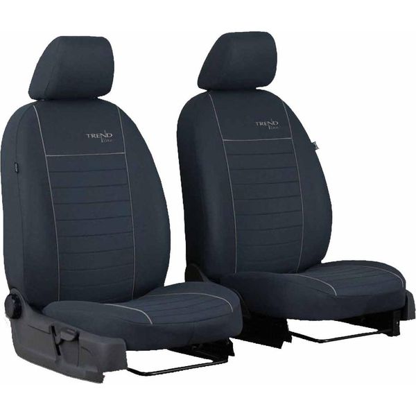 Coprisedili Auto Coprisedili Universali Per Fiat Ducato Ii Bus Transporter Grigio-image