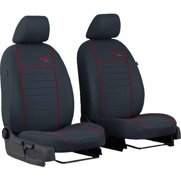 Coprisedili Auto Coprisedili Auto Universali Per Opel Movano Ii Bus Transporter Rosso-image