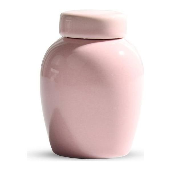 Mini Urna Funeraria 30 Ml - Rosa - Urna Per Animali E Persone - Urna Commemorativa Di Alta Qualità Per Le Ceneri-image