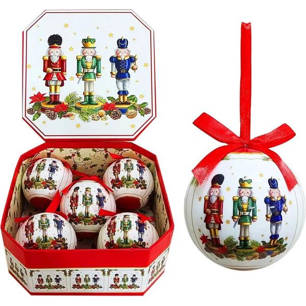 Howhomely | Baubles Natalizi - Decorazione Natalizia - Set Di 5 - Colorati - Baubles Natalizi - Schiaccianoci-image