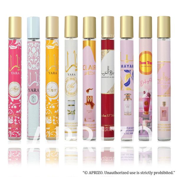 Confezione Da 9 Pezzi: Mayar 35Ml+Yum Yum +Ameerat Prive Rose +Ameerat Al Arab +Eclaire +Yara Moi+Yara Tous+Yara+Yara Candy 35ML Eau De Parfum-image