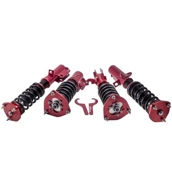 Molla Elicoidale, Anteriore Regolabile In Altezza Da 306 A 396 Mm, Posteriore Regolabile In Altezza Da 341 A 481 Mm, Molleggio Anteriore 8 Kg/Mm, Molleggio Posteriore 6 Kg/Mm, Ammortizzatore A Doppio Tubo-image