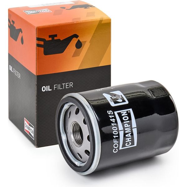 Filtro Olio Champion COF100141S Filtro Avvitabile Per Nissan Micra Iii (K12) Note (E11, NE11) Micra Ii (K11) Terrano Ii (R20) Micra C+C Iii (K12) Navara-image