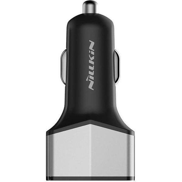 Caricabatterie Da Auto Nillkin Celerity - 2X USB-A + 1X USB-C, 32W (Argento)-image