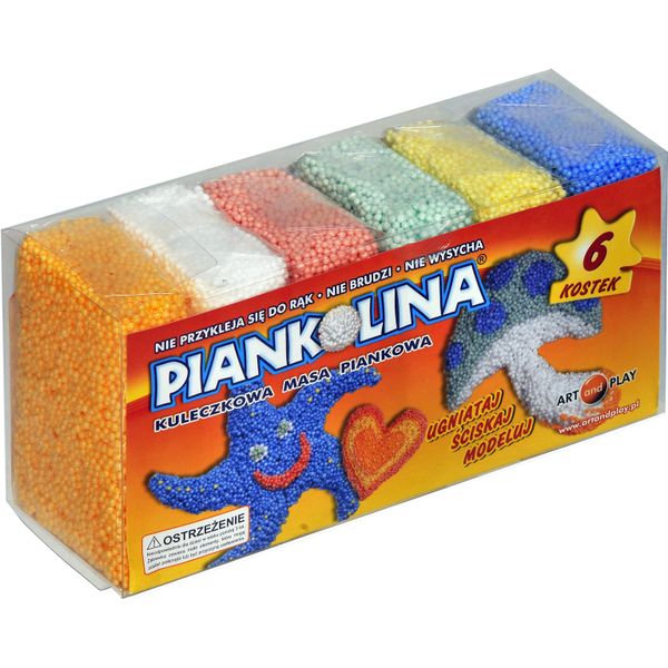 Arte E Gioco Foam Clay 6 Colori Standard 10001006-image