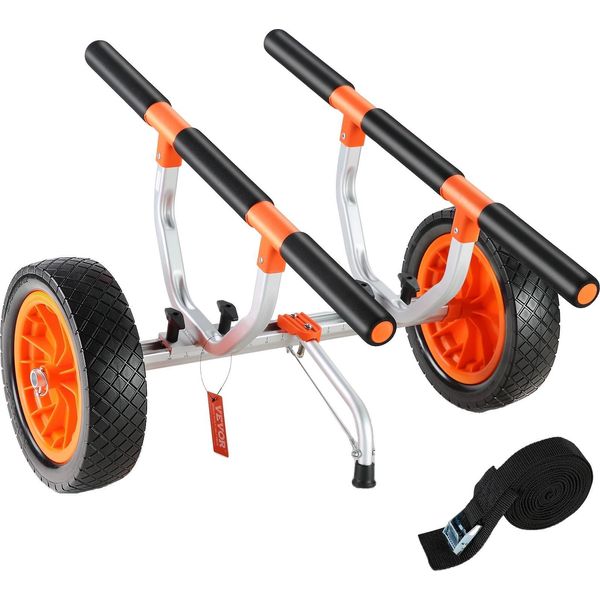 Carrello Per Kayak, Capacità Di Carico Di 450 Libbre, Larghezza Regolabile-image