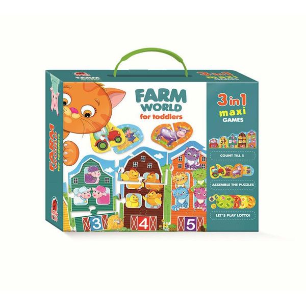 Gioco Educativo Mondo Della Fattoria Per Bambini Rk1310-01 Roter Kafer-image