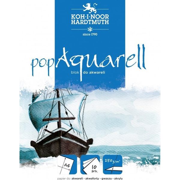 Blocco Acquerello Pop Aquarell A3/10 Fogli 250G.-image
