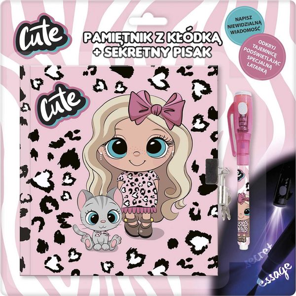 Diario Con Lucchetto E Penna Segreta Best Friends Cute Derform-image