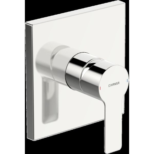 Robinet De Douche Hansa Hansaligna, Set De Finition, Encastré, Rosace CarréE, 83879513, 83879513-image