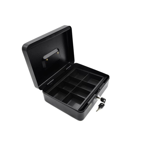 Geko Salvadanaio Portatile Con Raccoglitore In Plastica 250X200X90 Mm, 2 Chiavi G10902-image