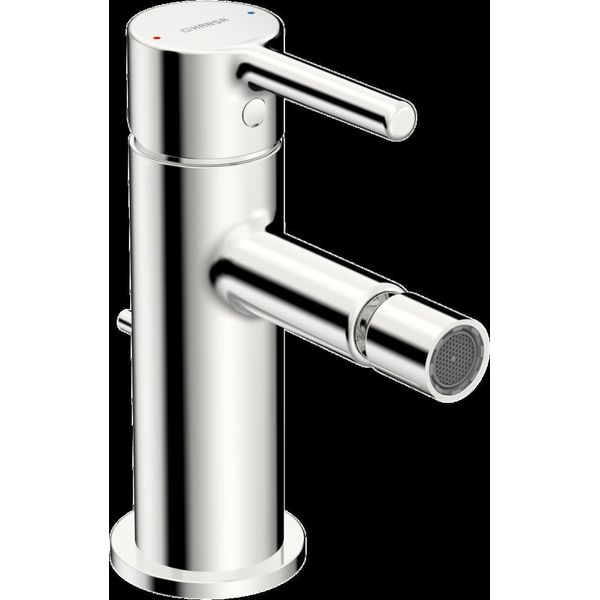 Hansa Hansavantis Style Mitigeur De Bidet, Avec Vidage, Levier à Goupille, Saillie 101Mm, Chromé, 54632207, 54632207-image