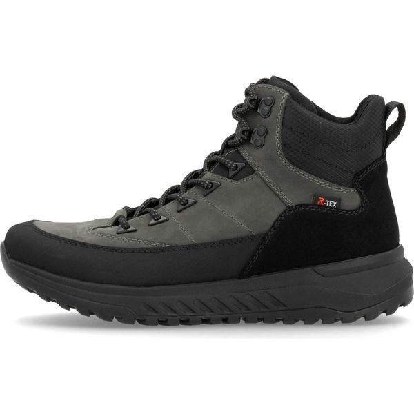 Rieker Damen SchnüRstiefeletten 27066-41, 27066-42, 27066-43, 27066-44, 27066-45, 27066-46, 27066-47 RIE-U0174 Nero/Cenere/Schwarz 41-image