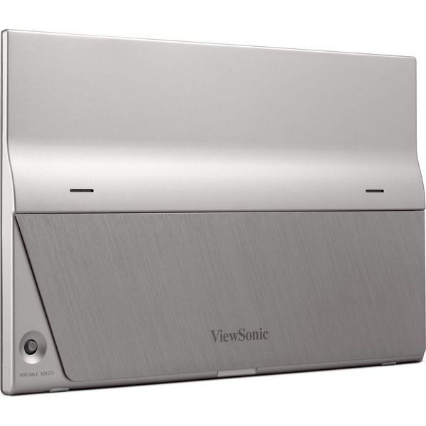 Viewsonic TD1655 Monitor Pc 15,6 Pollici 1920 X 1080 Pixel Full Hd Led Touch Screen Multi Utente Nero, Argento-image
