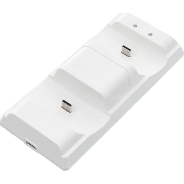 Caricatore Doppio Per Controller PS5 P201 Bianco-image