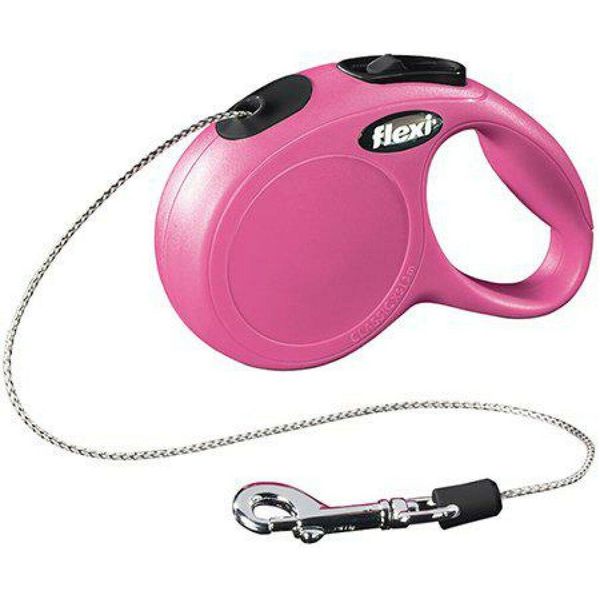 Flexi New Classic Xs Corda 3 M Rosa-image