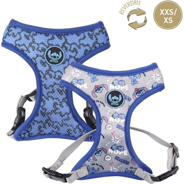 Pettorina Per Cani Stitch Xxs/Xs Blu Scuro-image