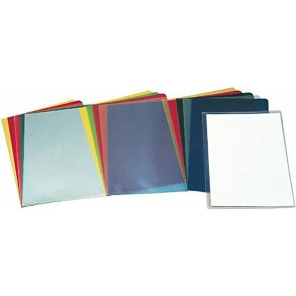 Esselte 46024, Folio, Trasparente, Cloruro Di Polivinile (Pvc), Top E Lati, 0,14 Mm, 100 Pezzi-image
