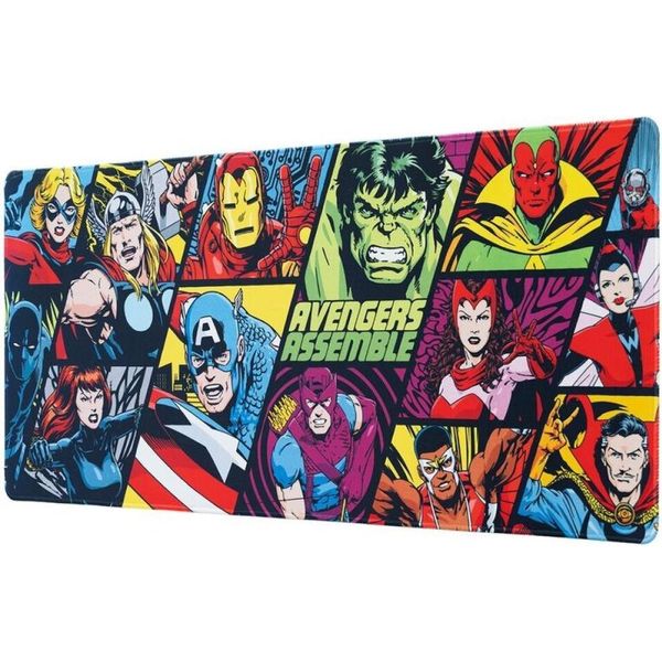 Erik - Premium Mat Do Biurka Gamingowego Marvel Avengers, Oficjalny Produkt-image