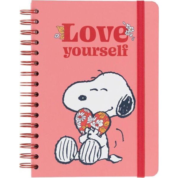 Erik - Notatnik A5 Snoopy Love Yourself, Premium Akcesorium Dla FanóW-image
