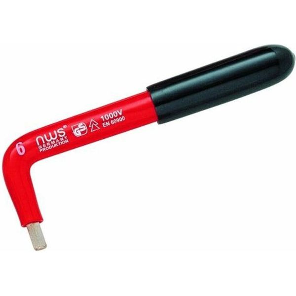Cacciavite A Esagono Incassato Nws Da 8 Mm Per Elettricisti Fino A 1000 Volt Adatto Per Anelli Di Fissaggio Delle Diramazioni Dei Cavi, Isolamento Multistrato Secondo Din En/Iec 60900-image