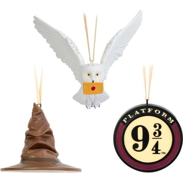 Erik - Zestaw 3 OzdóB Choinkowych Harry Potter, Oficjalny Produkt Dekoracyjny-image