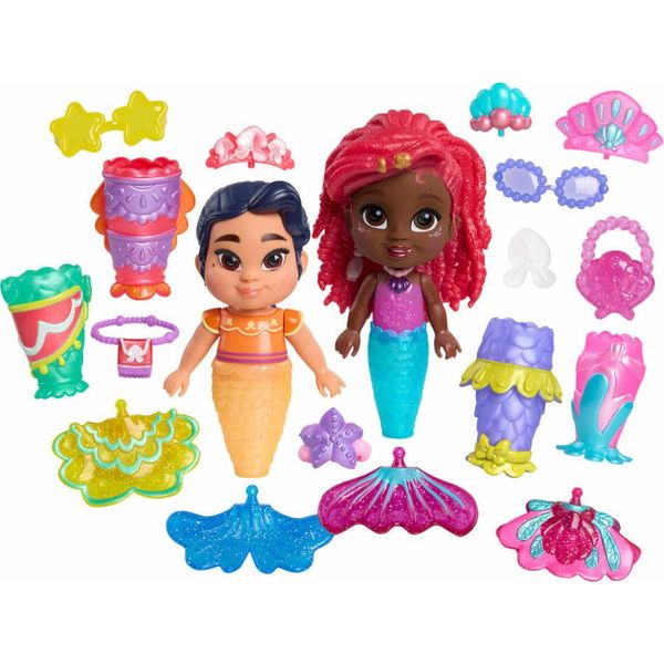Just Play - Lalka Ariel Lucia 19Cm Z Disney KróLową MóRz - Akcesorium Premium-image