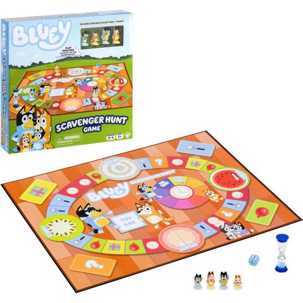 Gioco Da Tavolo Bluey Caccia Al Tesoro Multicolore Multicolore Taglia Unica-image