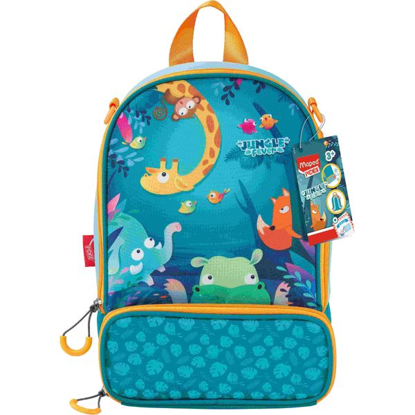 Maped 879099 Maped Picnik Zaino Per Bambini Jungle Fever, Turchese-image
