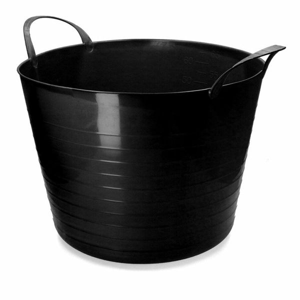 Secchio V-Trug Flexi Nero 65 L-image