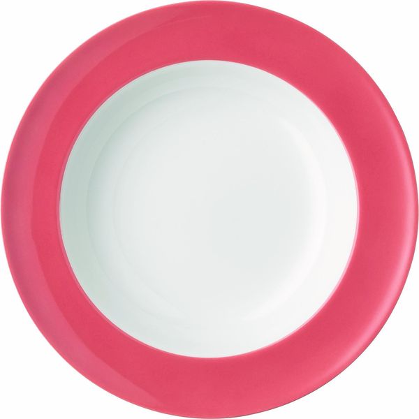 Thomas Suppenteller 23 Cm Sunny Day Soft Red Porzellan Rot 10850-408601-10323-image