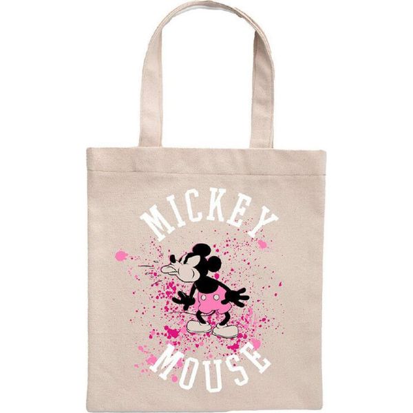 Sun City Mickey Mouse Disney Borsa Di Stoffa Beige Beige Taglia Unica-image