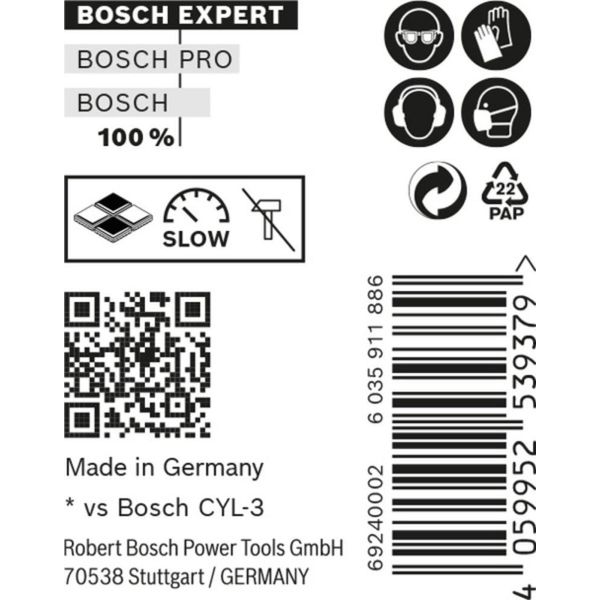 Bosch 2608900644 Bosch Expert CYL-9 Multiconstruction Betonbohrer, Ø 10,0 Mm, 8-Teilig-image