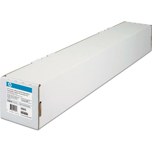 Hp 1067/22,9/Everyday Adhesive Matte Polypropylene, Opaco, 42", Confezione Da 2, C0F20A, 120 G/M2, Carta, 1067Mmx22,9M, Bianco, Per Stampanti"-image