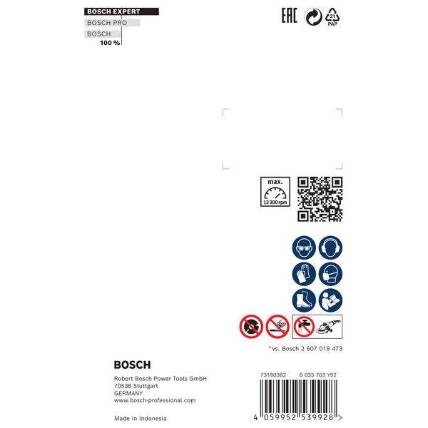 Bosch Expert Hardceramic X-LOCK, 115 X 22,23 X 1,4 X 10 Mm 2608900657-image