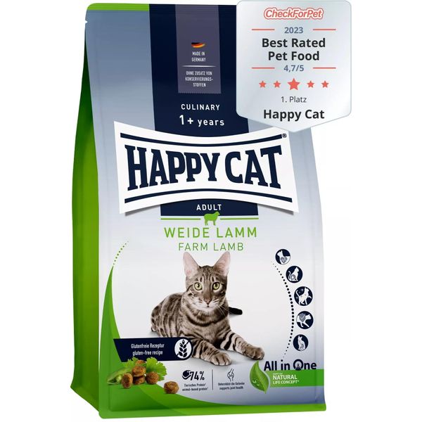Happy Cat Culinary Crocchette Per Cani Adulto Agnello Di Pascolo 10Kg-image