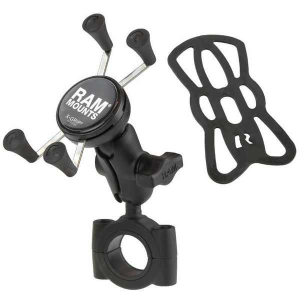 Ram Mounts X-Grip® Supporto Per Telefono A Braccio Corto Con Base Grande Per Manubrio-image