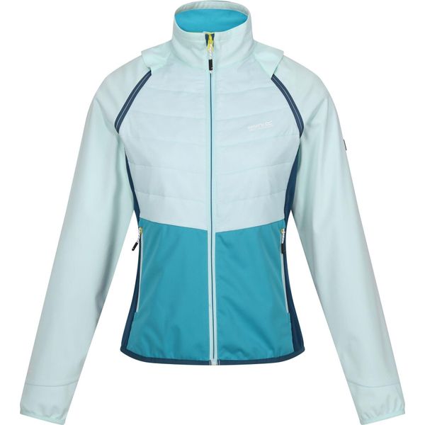 Regatta - Giacca Ibrida "Steren Ii"" Da Donna RG10401 (36 It) (Turchese Sbiancato/Blu)"-image