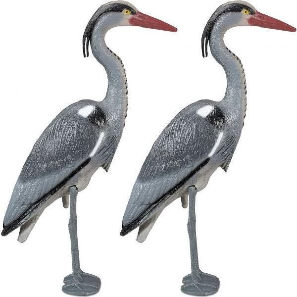 Set Di 2 Statuette Da Giardino Airone-image