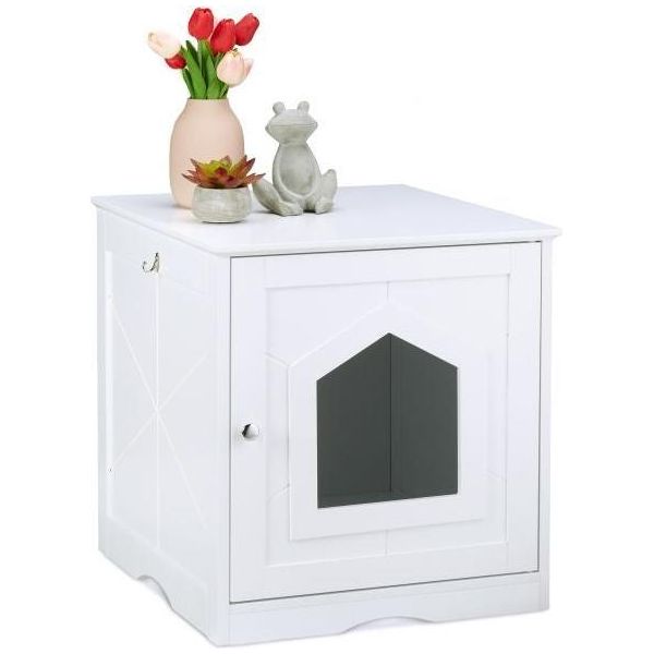 Gabinetto Per Gatti Bianco-image
