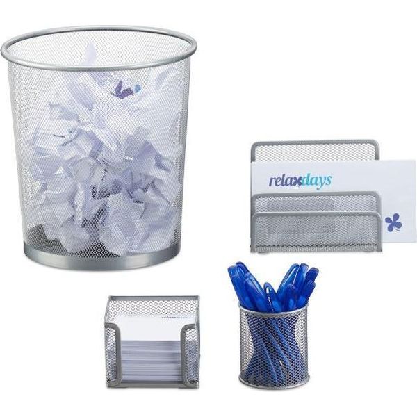 Set Organizer Da Scrivania Da 4 Pezzi-image