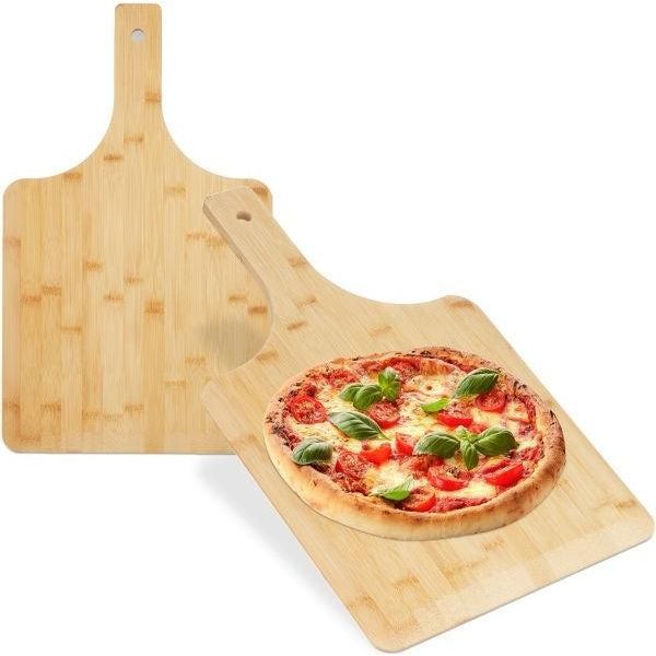 Slider Per Pizza In Bambù - Set Da 2-image