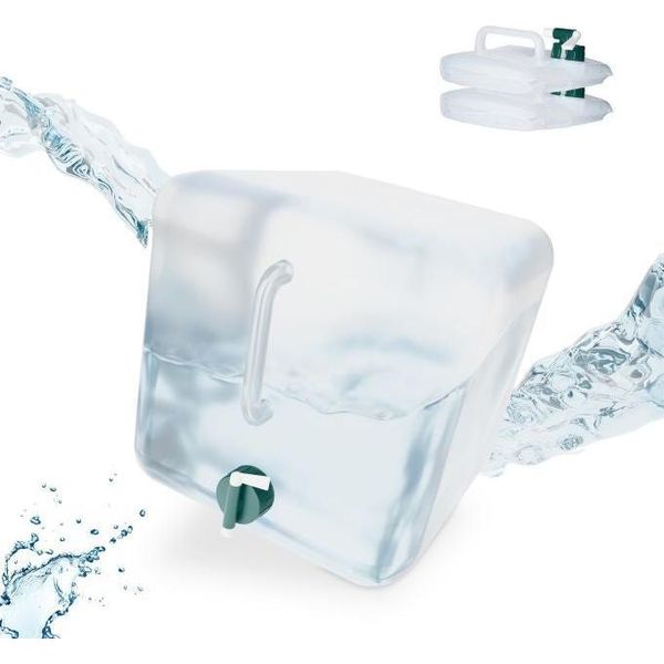 Tanica Pieghevole Per Acqua Set Da 3 20 L-image