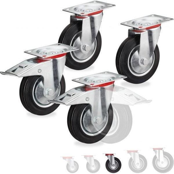 Ruote Robuste, 4 Pz-image