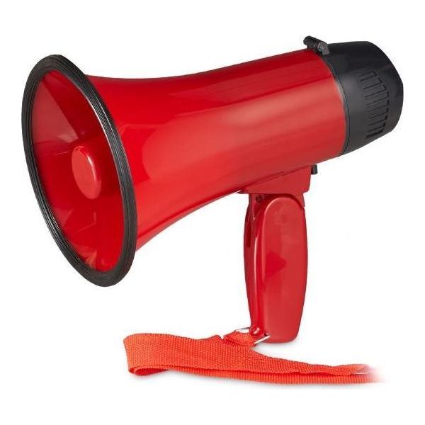 Megafono Rosso Per Lo Stadio-image