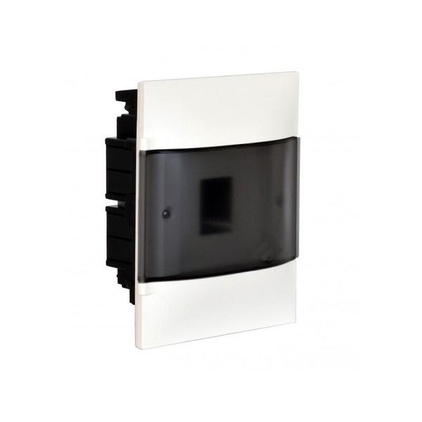 Piastra A Quattro Moduli Per Montaggio A Scomparsa + Guida Lgr 134154 Legrand Con Porta Fumo-image